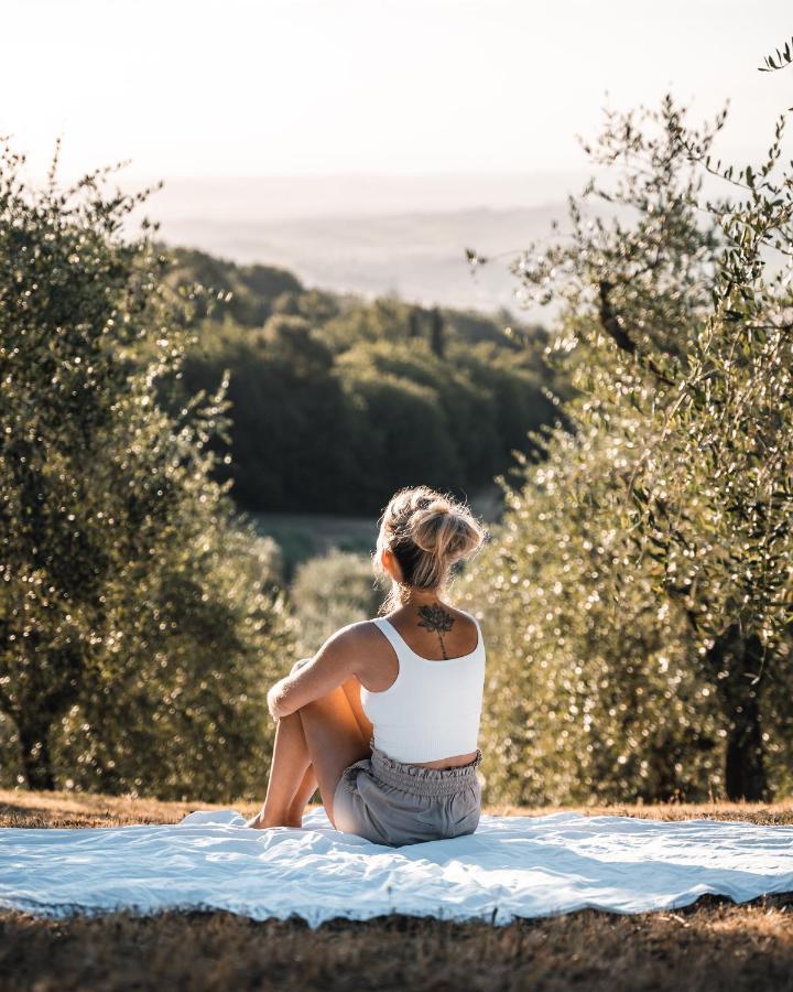 Agriturismo Belagaggio Montefollonico Eksteriør billede