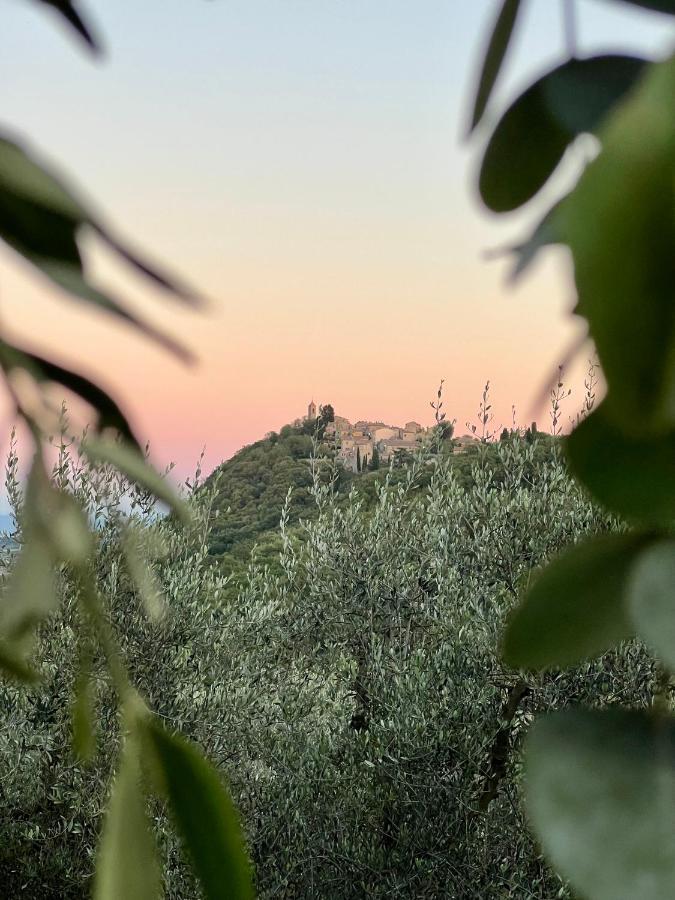 Agriturismo Belagaggio Montefollonico Eksteriør billede
